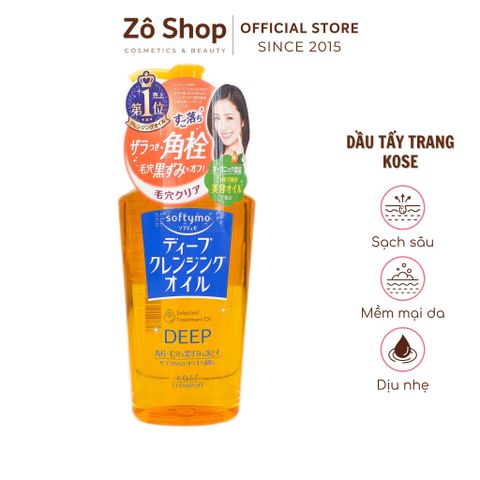 Dầu tẩy trang sạch sâu - Kose Softymo Deep Cleansing Oil 230ml