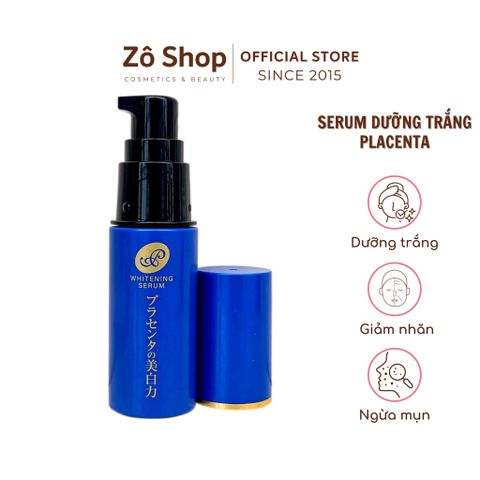 Serum nhau thai dưỡng trắng, chống lão hóa, giảm nhăn - Meishoku Place Whiter Medicated (30ml)