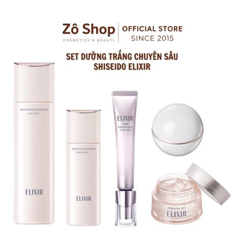 Set Elixir Brightening dưỡng trắng, chống lão hóa chuyên sâu