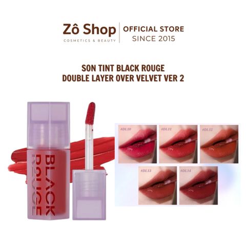 Son tint Black Rouge Double Layer Over Velvet Ver 2