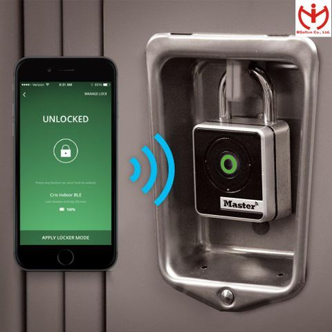  Ổ khóa Bluetooth Master Lock 4400 D 