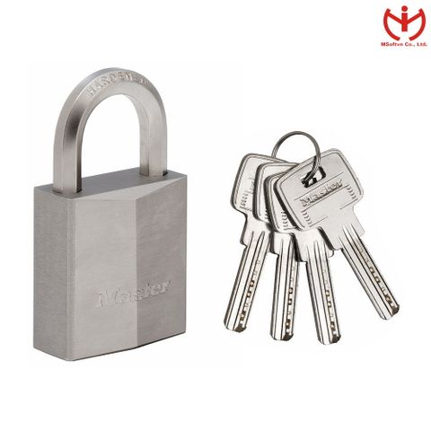  Khóa Master Lock 1145 PEURD Thân Đồng Rộng 40mm Mạ Nickel 1mm - MSOFT 