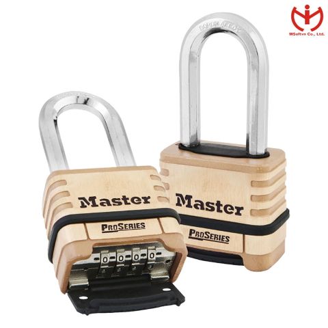  Khóa Chống Cắt Master Lock 1175 DLH Thân Rộng 57mm Càng Dài - MSOFT 