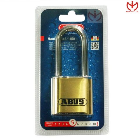  Khóa số ABUS MARINE 180IB/50HB63 thân đồng rộng 50mm càng dài 63mm - MSOFT 