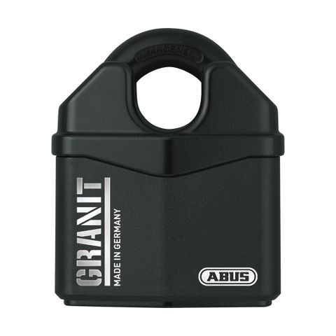  Ổ khóa ABUS GRANIT ™ 37RK/80 thân thép rộng 80mm phủ Black Granit 2 chìa khóa 1 chìa có đèn - MSOFT 