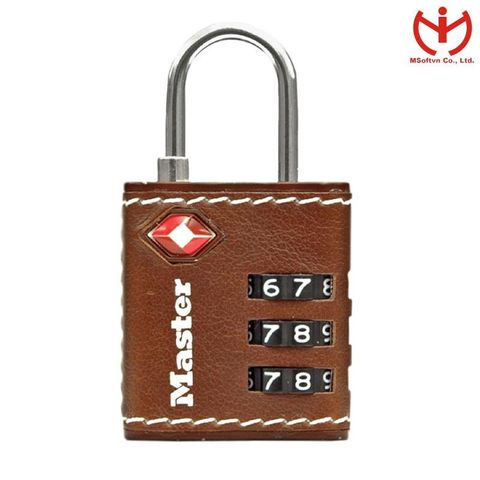  Khóa Vali Master Lock 4692 EURDBRN có chức năng cho phép kiểm tra an ninh TSA 