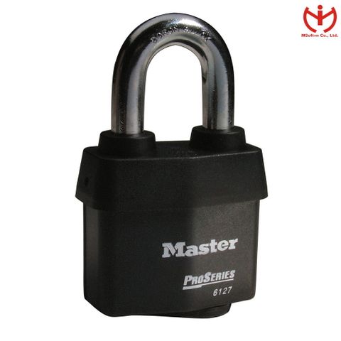  Khóa chống cắt Master Lock 6327 EURD 4 chìa dòng ProSeries màu đen 
