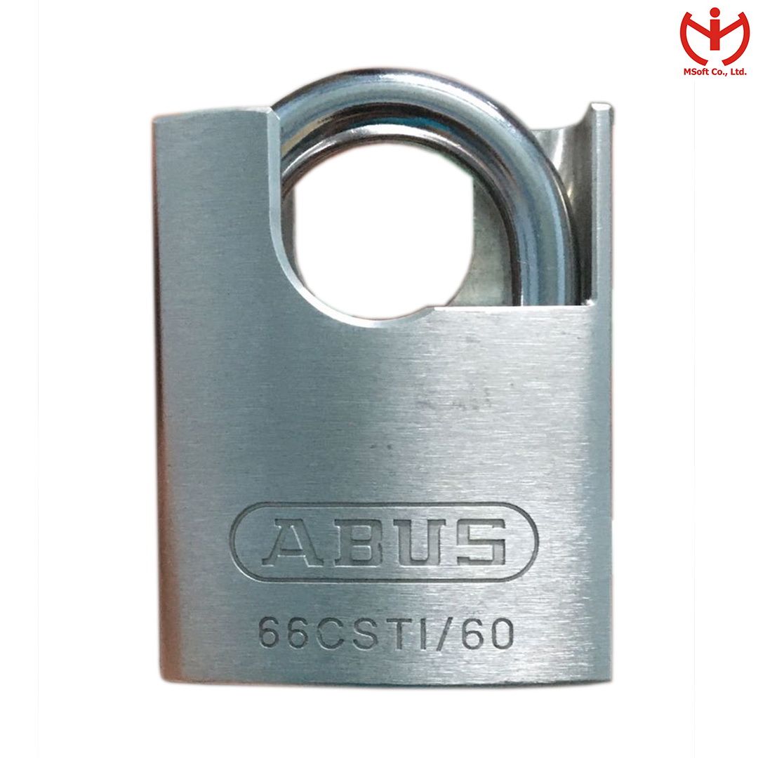 Khóa ABUS 66CSTI/60 Thân TITALIUM Rộng 60mm 4 Chìa Vi Tính - MSOFT