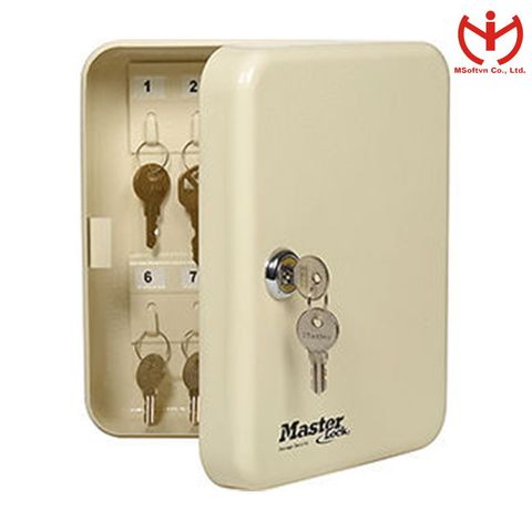  Hộp đựng chìa khóa Master Lock 7131D Sức Chứa 20 Chìa - Màu Vàng Nhạt - MSOFT 