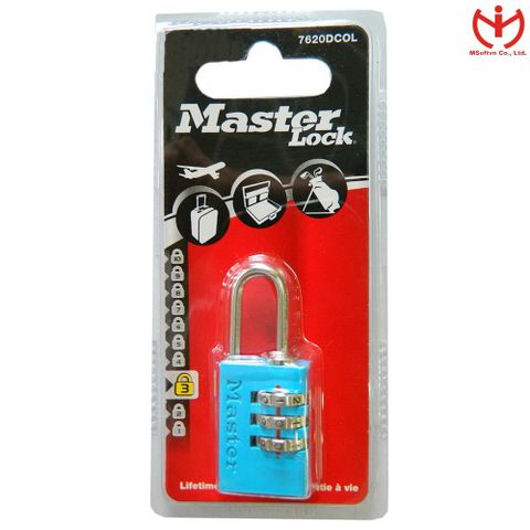  Khóa Vali Master Lock 7620 EURDCOL 