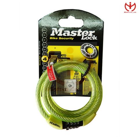  Khóa dây cáp Master Lock 8143 EURDPRO - Khóa Xe Đạp - MSOFT 