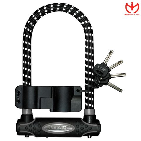  Khóa chữ U Master Lock 8195 DPRO Rộng 17cm x Càng cao 28cm Khóa Xe Máy Xe Đạp - MSOFT 