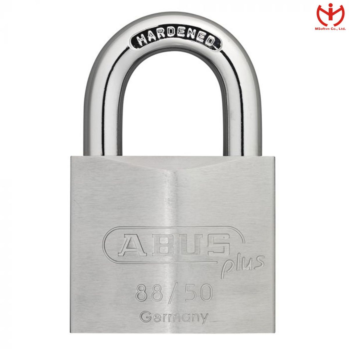 Ổ Khóa ABUS PLUS 88/50 thân đồng 50mm bọc Crom có thẻ Code Card - MSOFT