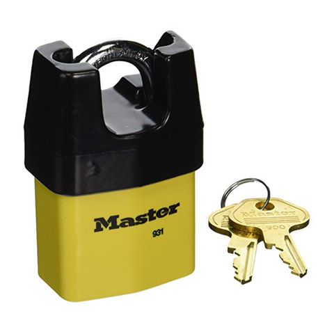  Khóa Chống Cắt Master Lock 931 DPF 54mm Màu Vàng Lõi Khóa Tháo Rời 