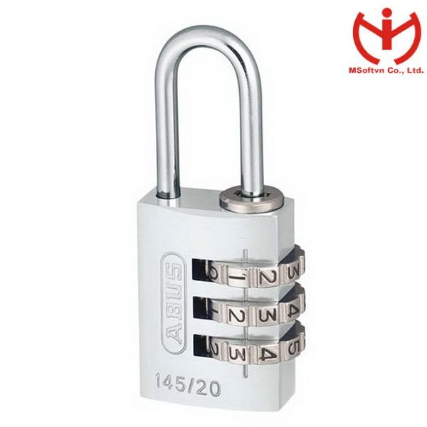 Khóa số ABUS 145/20 - 20mm - Nhiều màu