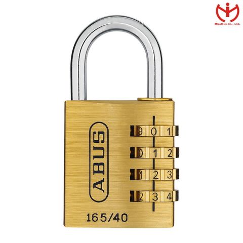  Khóa Số ABUS 165/40 - Ngang 40mm - Thân đồng 