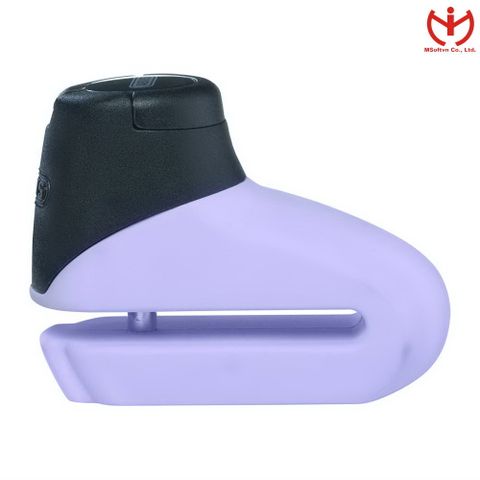  Khóa đĩa xe máy ABUS 305 LILAC - Tím nhạt - MSOFT 