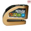 Khóa đĩa xe máy báo động KOVIX KD6-CG - Màu đồng - MSOFT