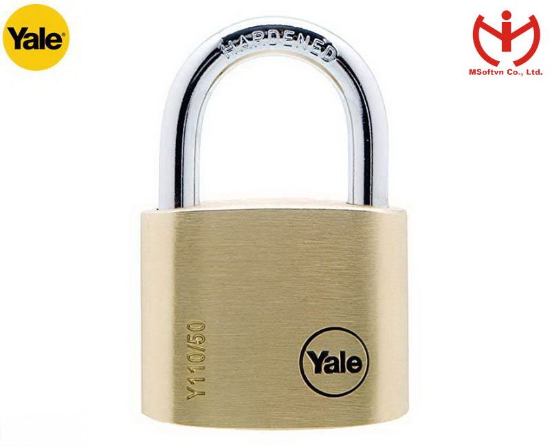 Khóa Yale Y110/60/135/1 Thân Đồng Rộng 60mm 3 Chìa Răng cưa - MSOFT