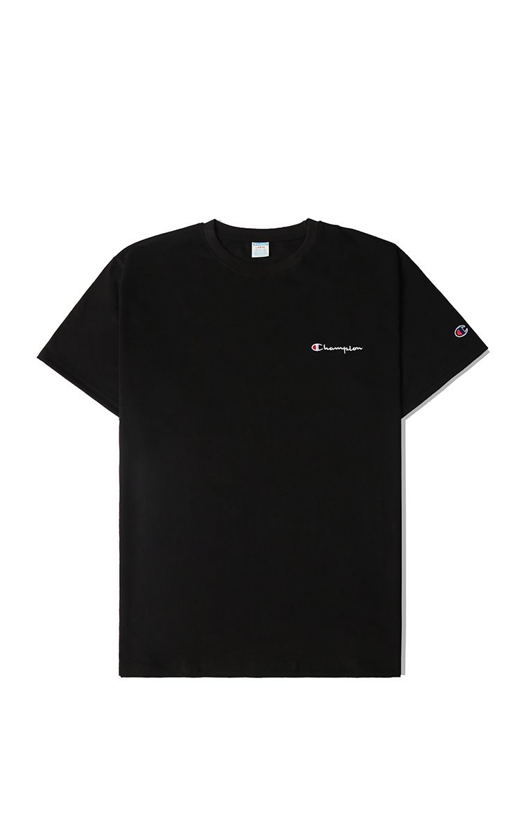 Champion Embroidered Logo T-Shirt In Black