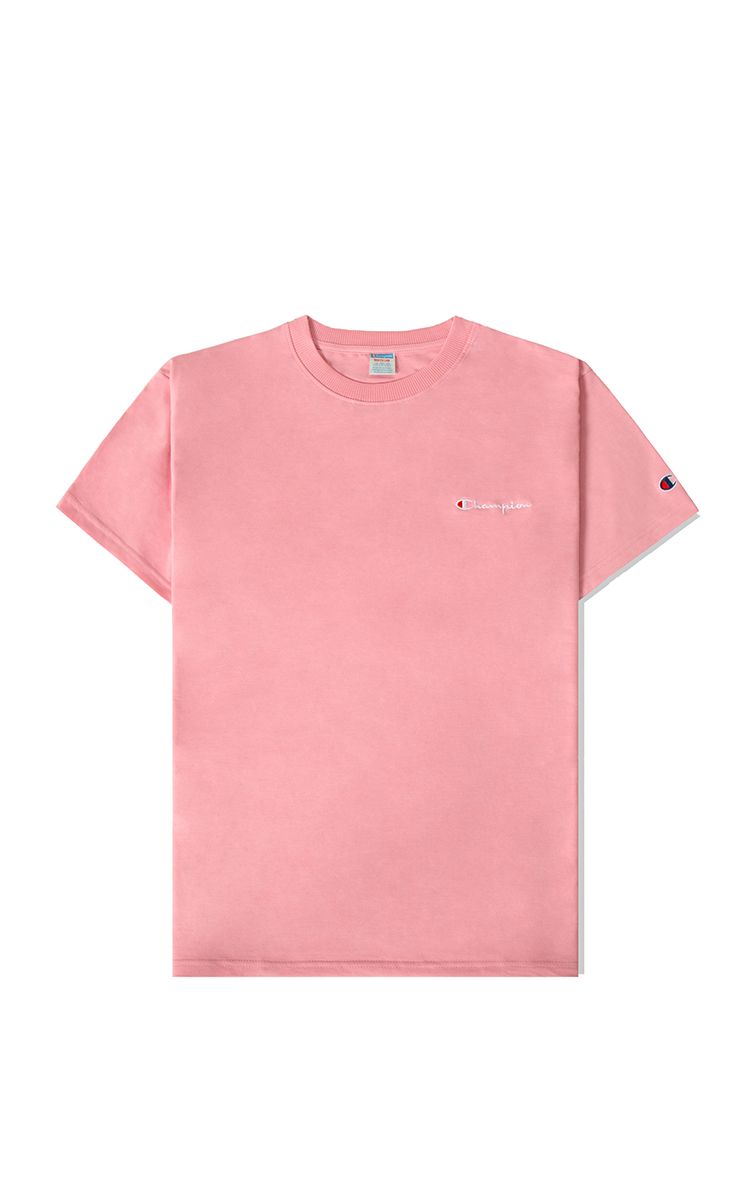 Champion Embroidered Logo T-Shirt In Salmon