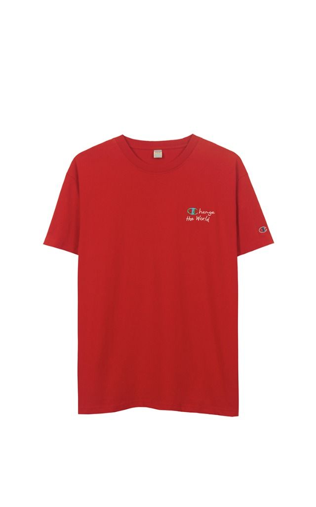 Champion Change The World T-Shirt In Red