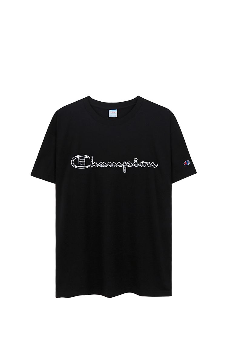 Champion Graphic Big Logo T-Shirt In Black