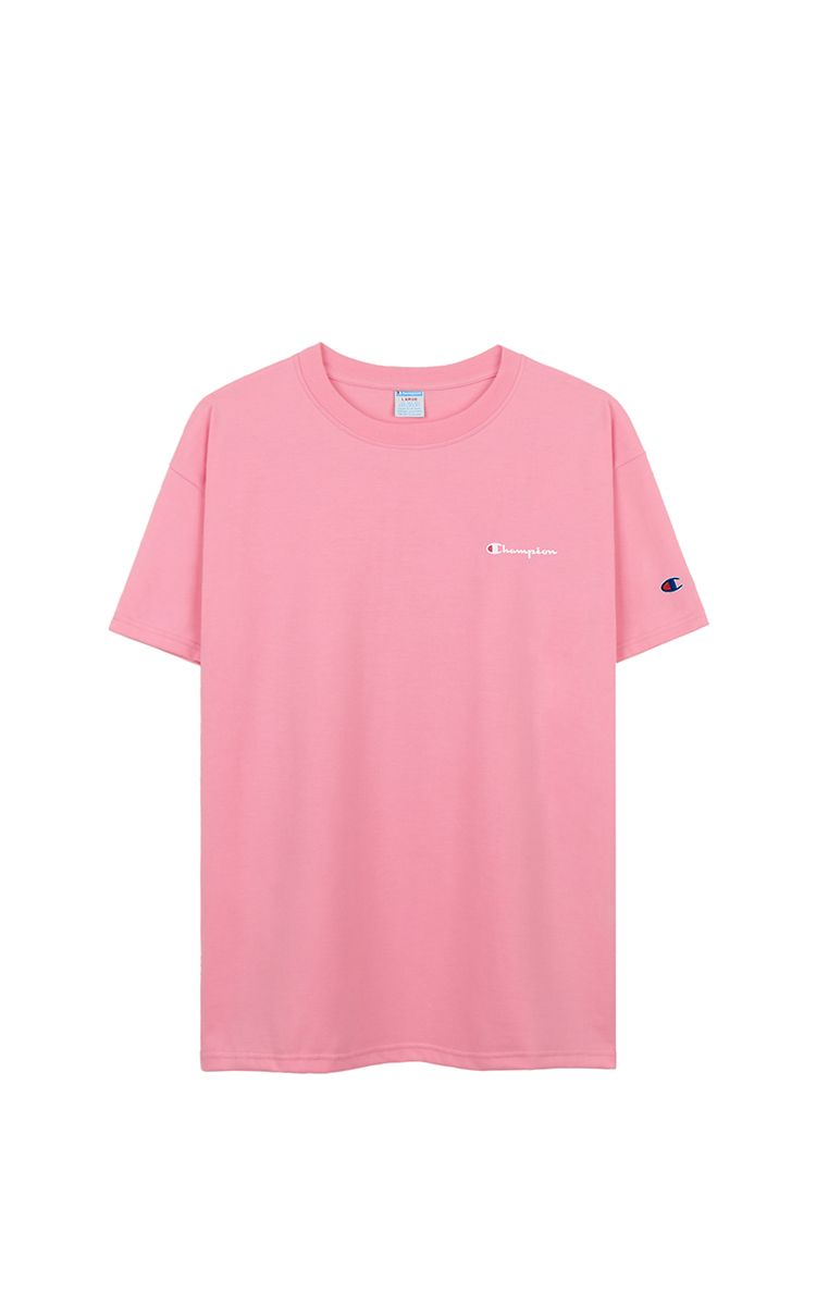 Champion Graphic Logo T-Shirt In Salmon