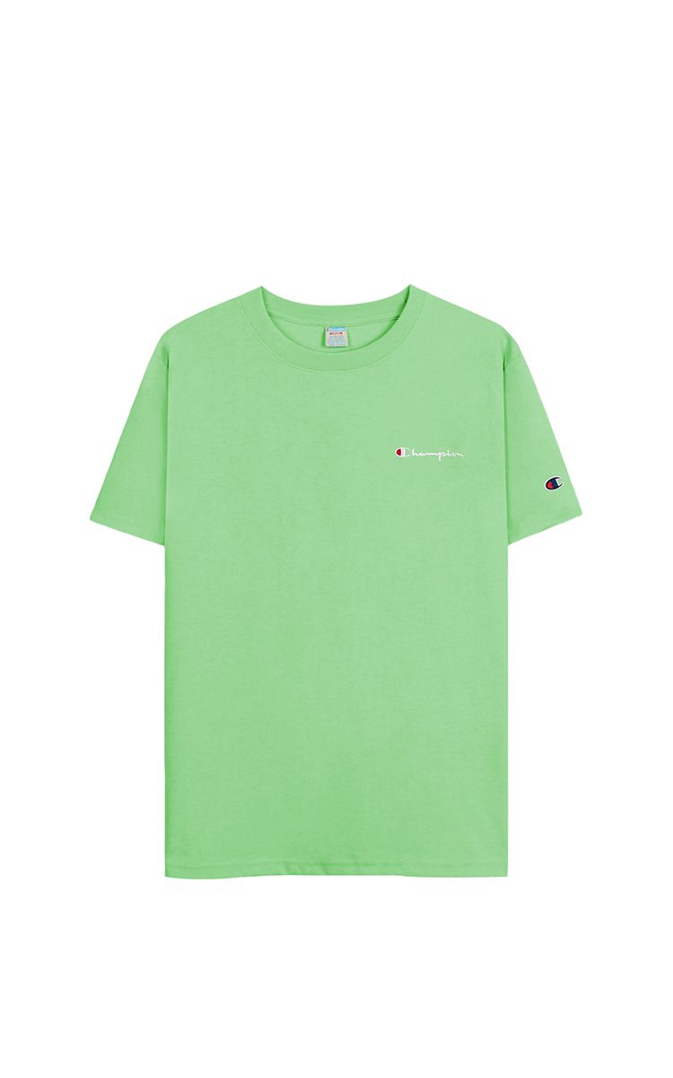 Champion Embroidered Logo T-Shirt In Green