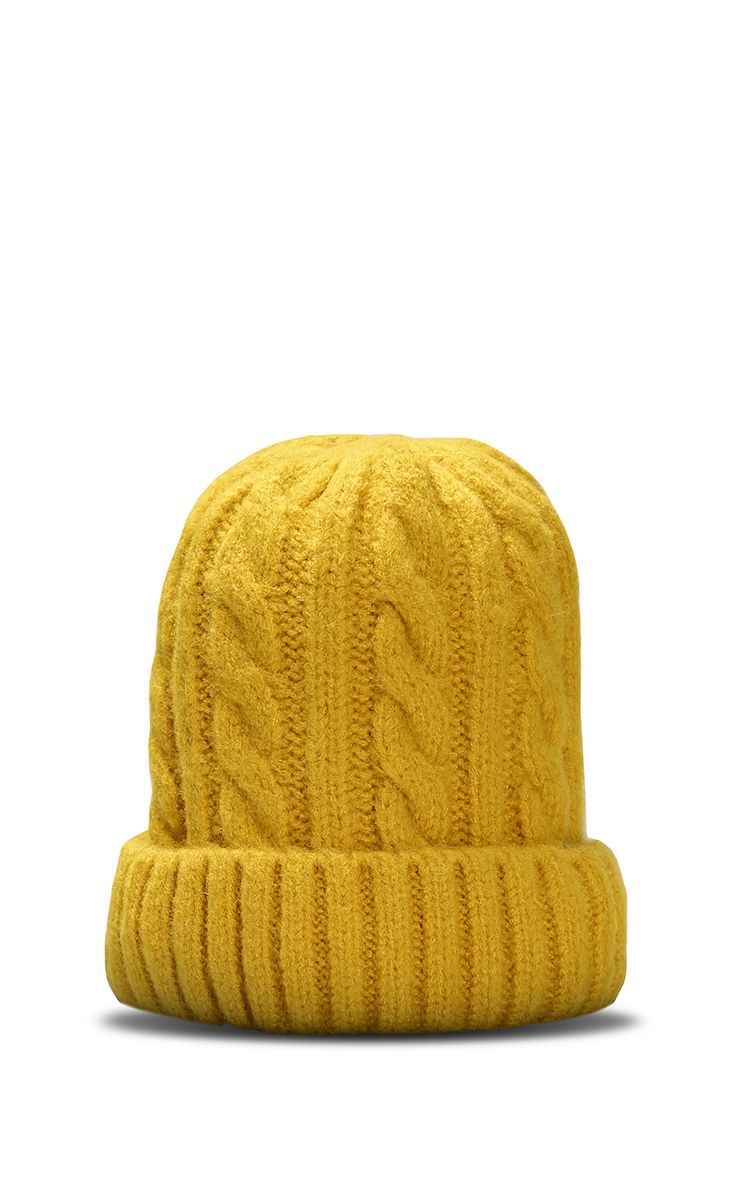 Beanie In Yellow