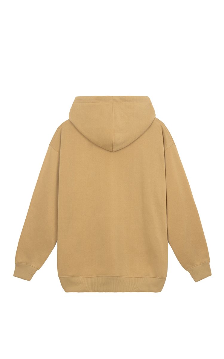 Champion Embroidered Logo Hoodie In Brown