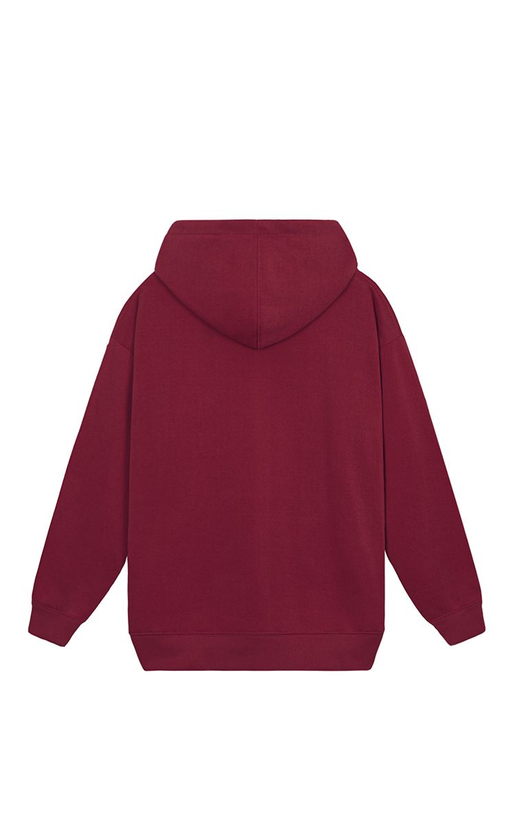 Champion Logo Hoodie In Red