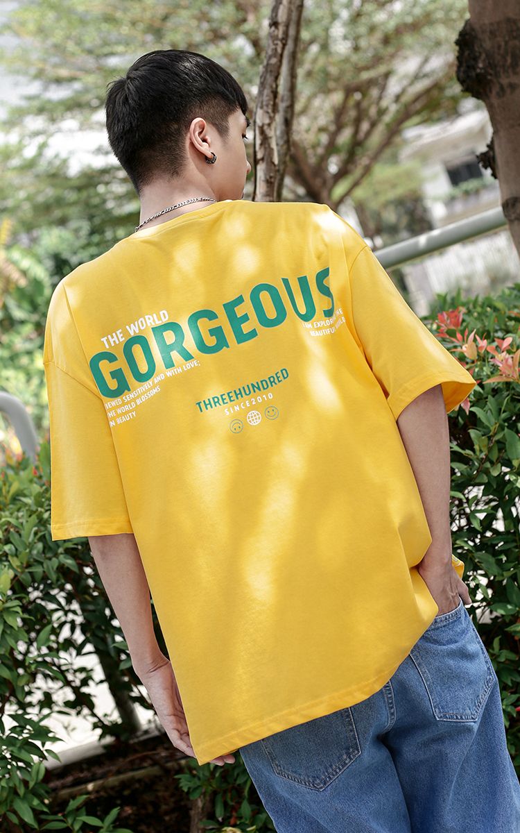 The World Gorgeous Tee In Yellow