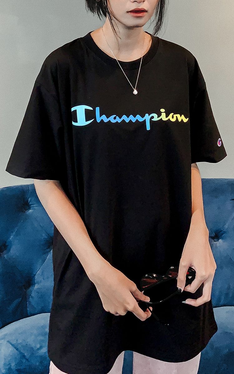 Champion T-Shirt In Black