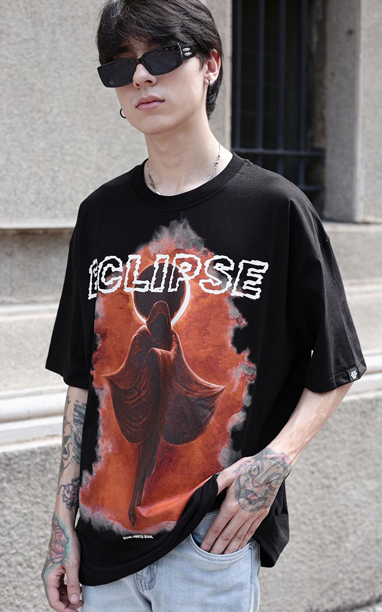 Eclipse Tee In Black