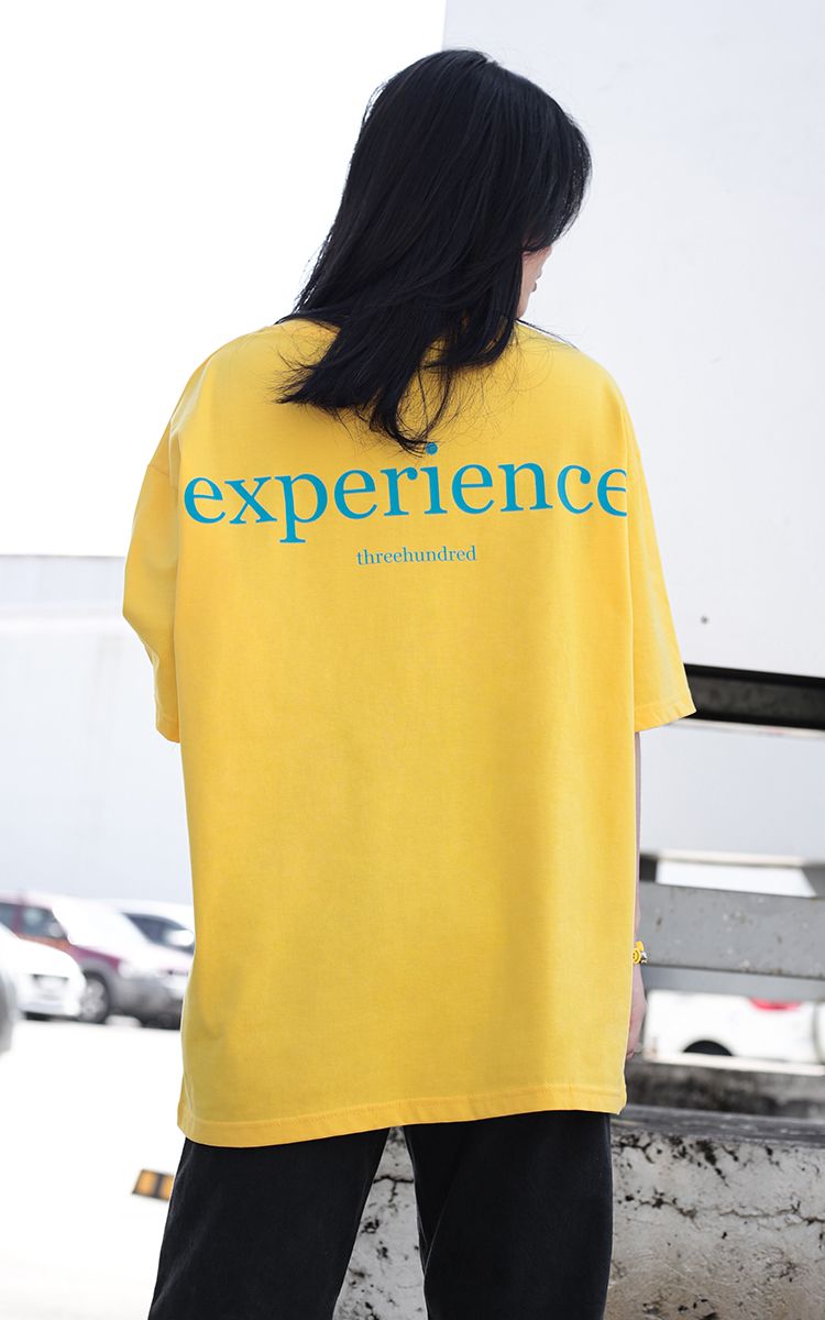 Experience Tee In Yellow