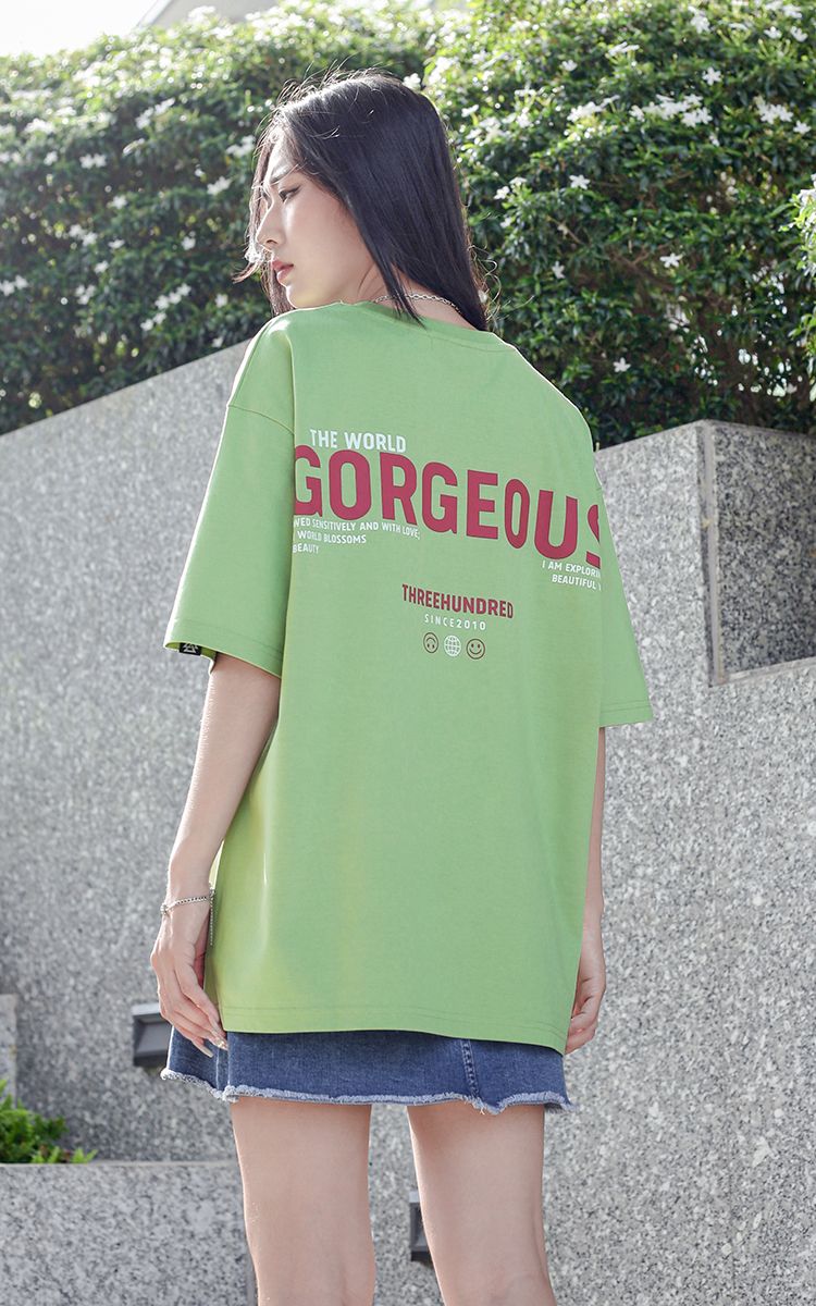 The World Gorgeous Tee In Green