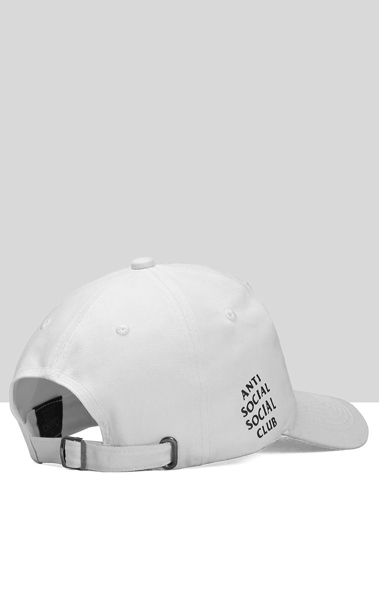 Anti Social Social Club Cap In White