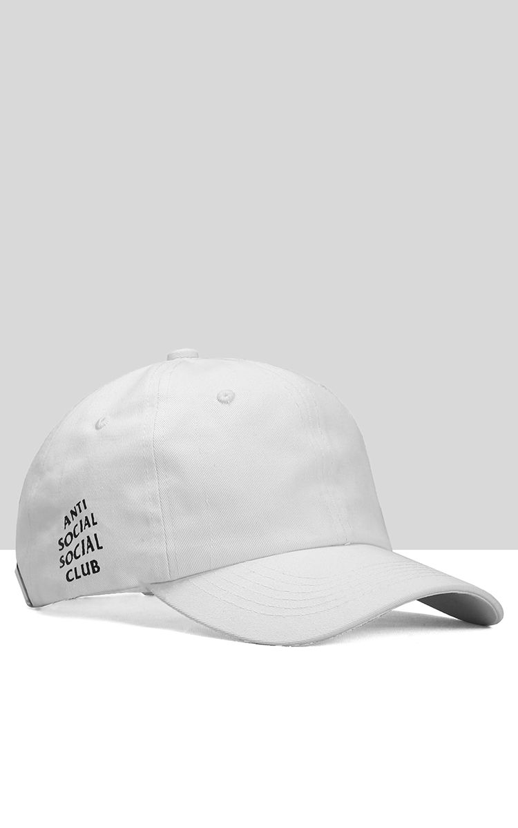 Anti Social Social Club Cap In White