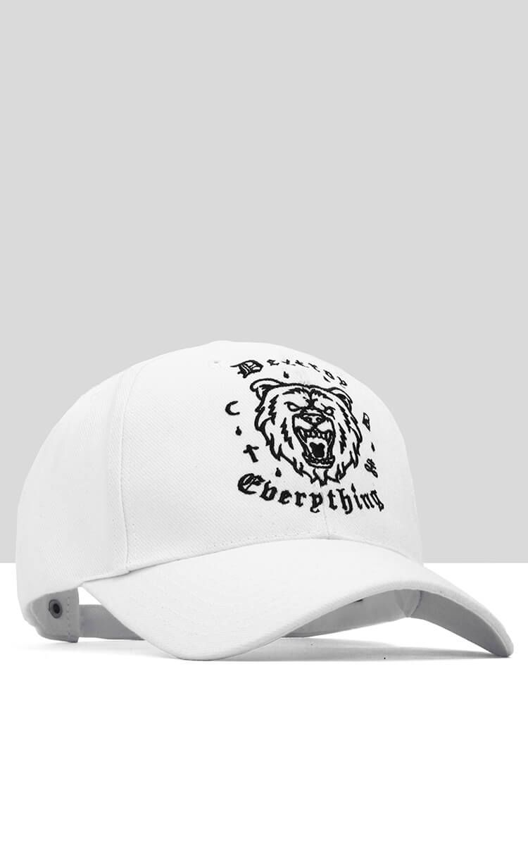 3H Destroy Eberything Cap In White