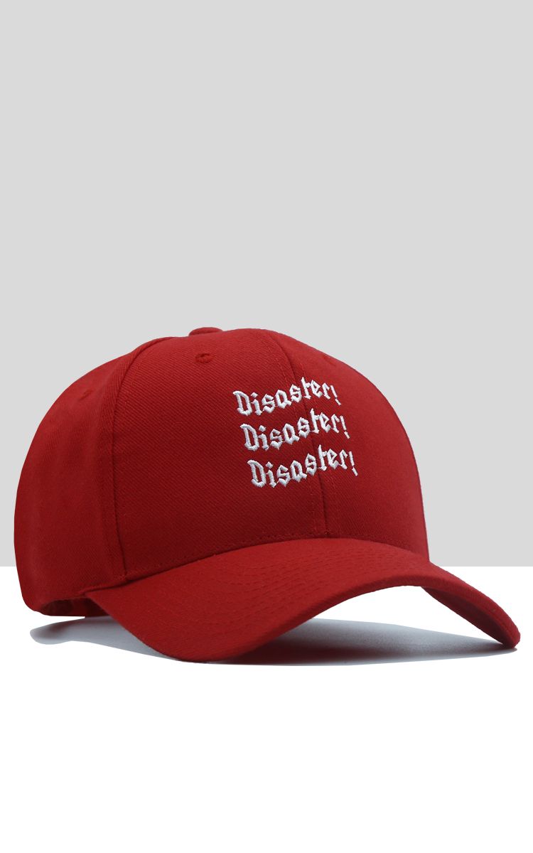 Disaster Cap In Red