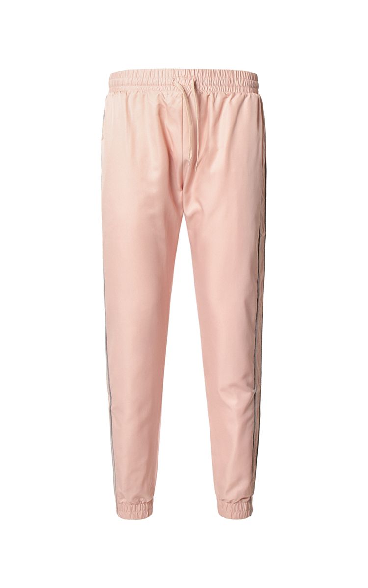 Memories Side Reflective Stripe Track Pants In Pink