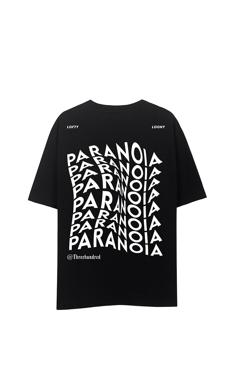 Paranoia Tee In Black