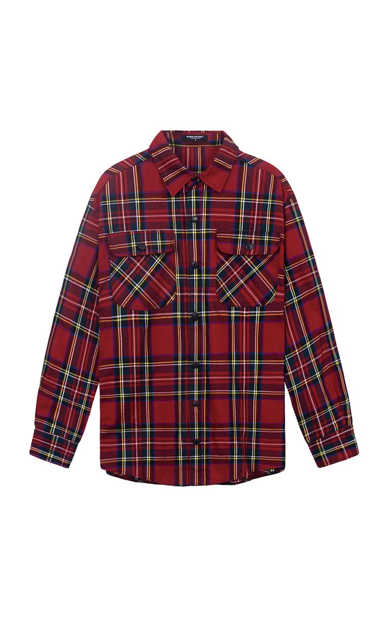 Flannel Shirt In Red