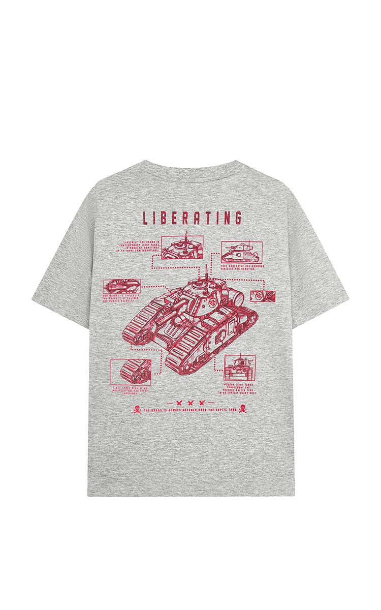 Liberation Army Tee Grey