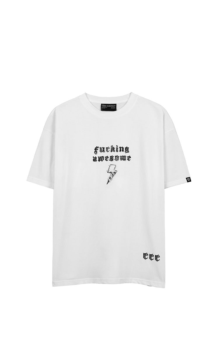 Fucking Awesome Tee In White