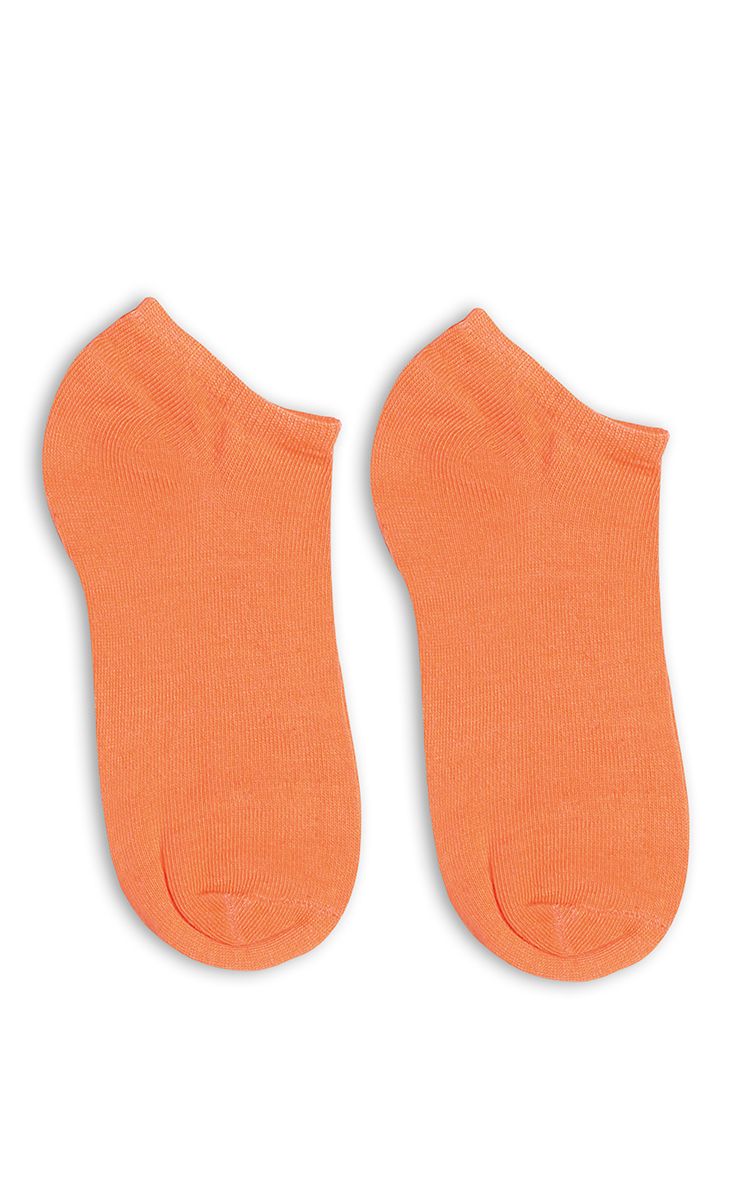 Shoes Sock In Orange