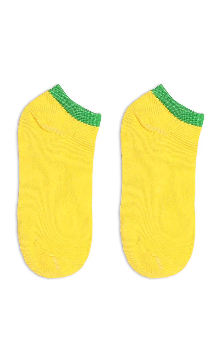 Shoes Sock In Yellow