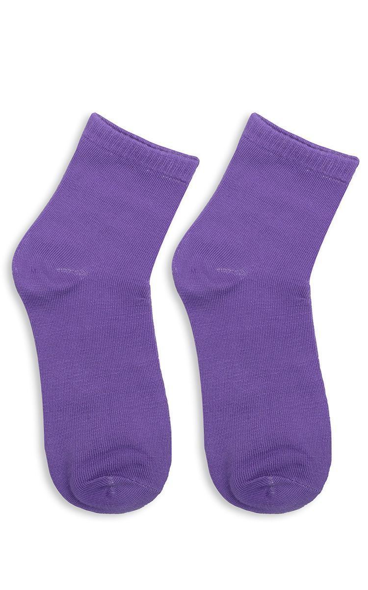 Shoes Sock In Purple