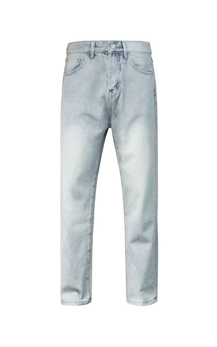 Baggy Jean In Light Wash Blue